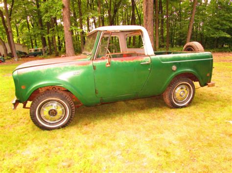 1968 International Scout Ih 800 52832 Miles Classic International