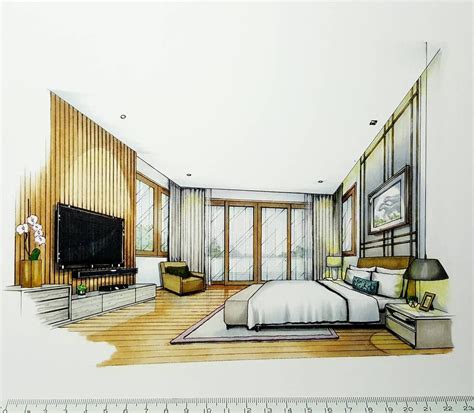 40 Most Popular Interior Design Bedroom Drawing Art Gallery