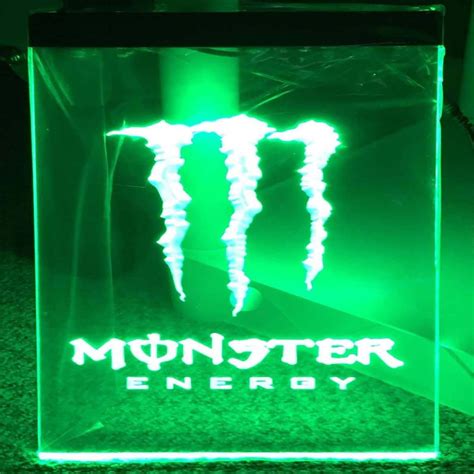 Monster Energy Led Neon Light Sign Home Decor Craft