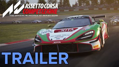 Assetto Corsa Competizione Gen Trailer Ufficiale Youtube