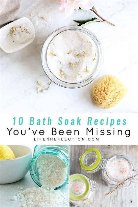 10 Incredible Bath Soak Recipes Youve Been Missing Lifenreflection