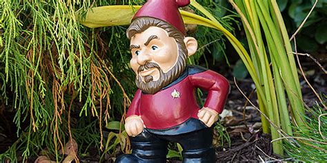 Give Your Lawn A Star Trek Makeover With Next Generation Gnomes