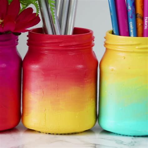 3 Ways To Decorate Glass Jars Handmade And Diy Diy Crafts Videos