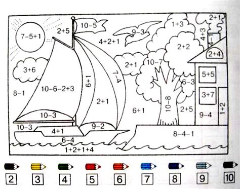 Kolorowanki Matematyczne Klasa Nauka Zdalna Podczas Zawieszenia