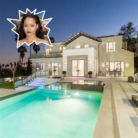 Rihanna Dropped 68 Million On A Glam La Mansion Mansions Rihanna