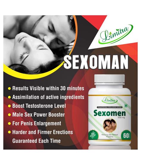 Limitra Sexomen Increase Sex Stamina Capsule 500 Mg Pack Of 1 Buy