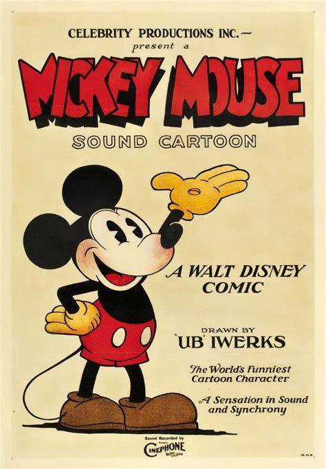 Oldest Known Mickey Mouse Movie Poster Sells Big The History Blog