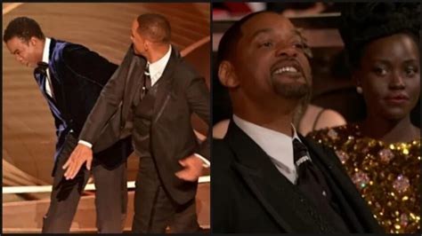 Oscars Will Smith Slaps Chris Rock In Public Shouts Keep My Wife S Name Out Of Your F