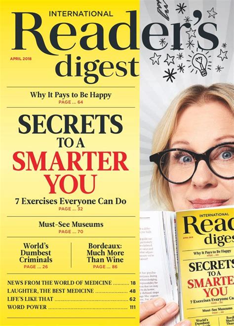 Readers Digest International Magazine Get Your Digital Subscription