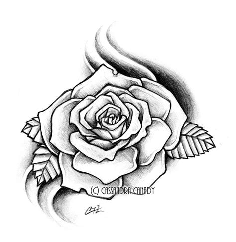 3d Rose Drawing At Getdrawings Free Download