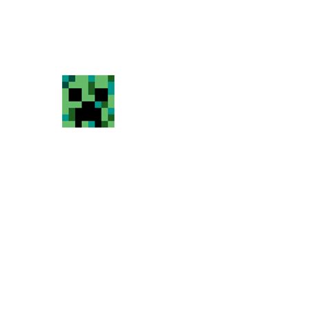 Creeper Face Pixel Art