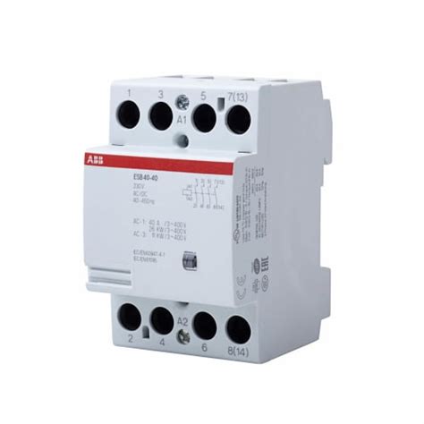 Abb 40a 230v 4 Pole Contactor Electricaldirect