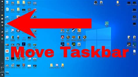 Copy Of How To Move Taskbar On Windows 10 Youtube