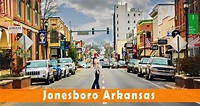 Jonesboro Arkansas Map and Jonesboro Arkansas Satellite Image