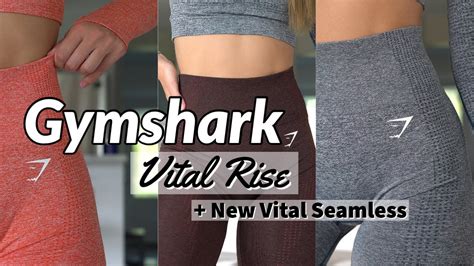 New Gymshark Vital Rise Vital Seamless Try On Review Youtube