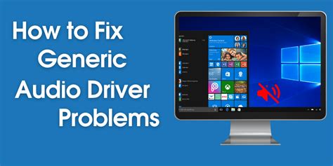 How To Fix Generic Audio Driver Detected Error In Windows 10 Technopo