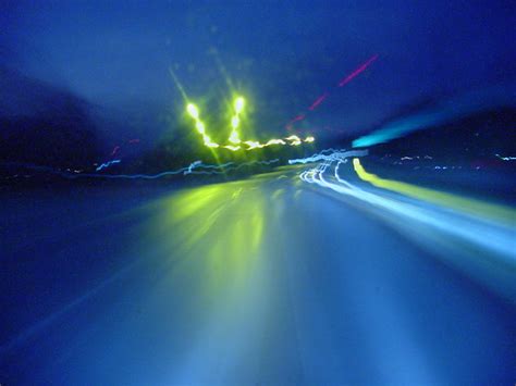 Blur moving water with slow shutter speeds. File:Highway at night slow shutter speed photography 02 ...