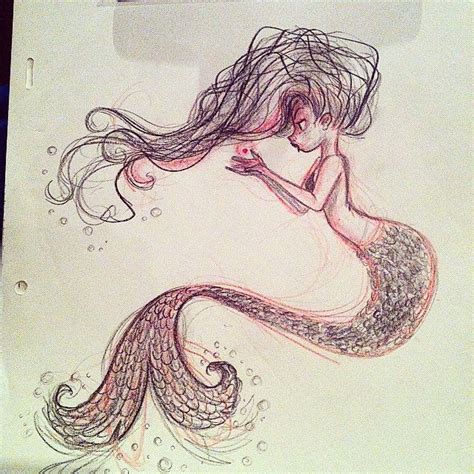 Pin By Sophie On Cool Mermaid Drawings Tumblr Art Drawings Mermaid Art