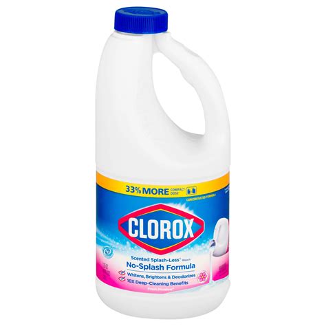 Clorox Splash Less Fresh Meadow Liquid Bleach Shop Bleach At H E B