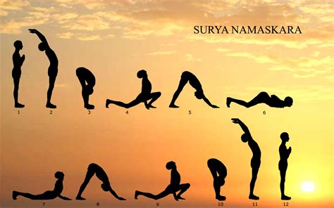 Physiotherapy Surya Namaskar Sun Yoga And The Gayatri Mantra