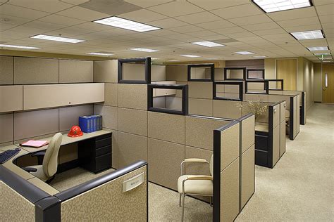 Office And Workspace White Office Cubicle Design With Small Mieeting