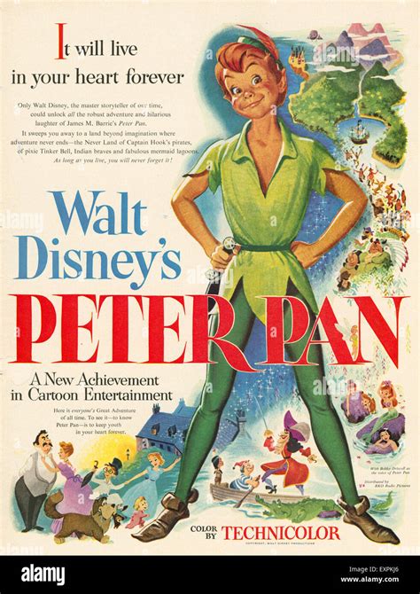 Film Poster Peter Pan 1953 Fotografías E Imágenes De Alta Resolución