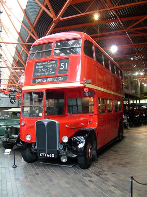 1950 Aec Rt London Bus Beaulieu Classic Car Picture Gallery