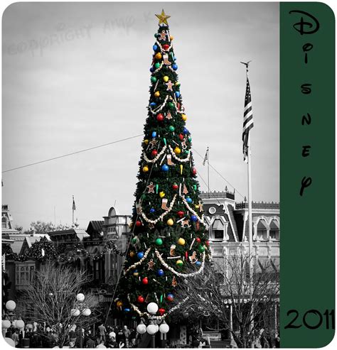 Artistically Amy Color Splash Sunday Disney Christmas Tree