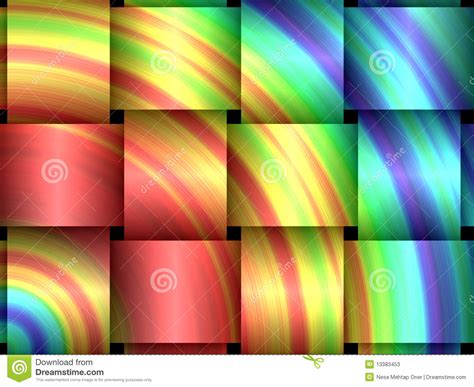 Rainbow Weave Stock Illustration Illustration Of Paper 13383453