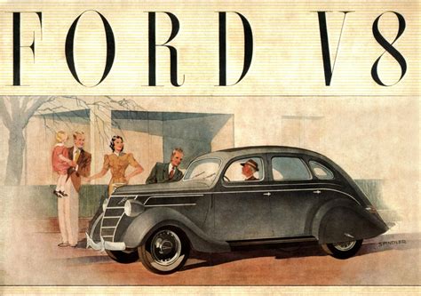 1938 Ford V8 Brochure
