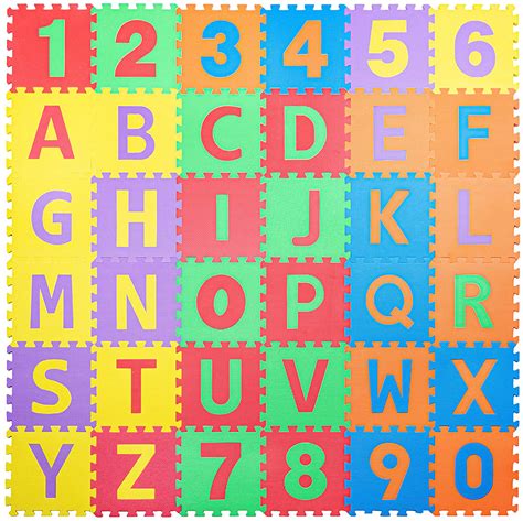 In original bag and in great. 36pc Soft EVA Foam Baby Children Kids Play Mat Alphabet Number Puzzle ...