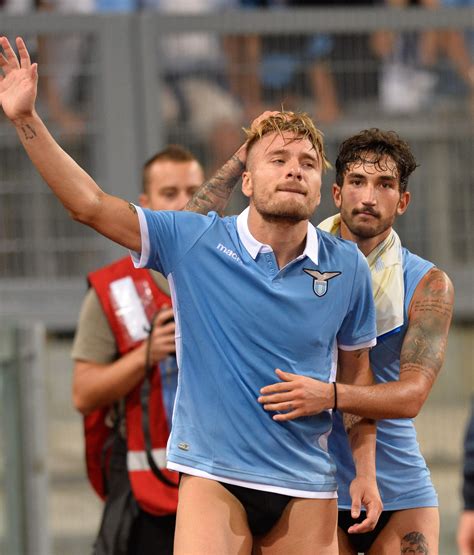 Football Players Bulge Ciro Immobile Italian Stud In Underwear