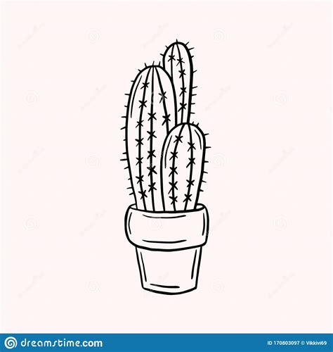 Check spelling or type a new query. Cactus. Simple Vector Doodle Style Drawing. Linear ...