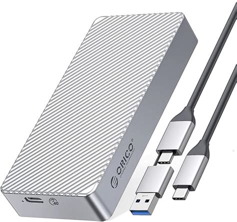 ORICO 40Gbps M 2 NVMe SSD Enclosure USB4 PCIe3 0x4 USB C Aluminum
