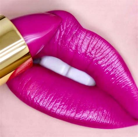 Pink Lips Pink Lips Lip Make Up Hot Pink Lips