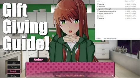 Monika After Story T Giving Guide Sprite Packs Check Pinned