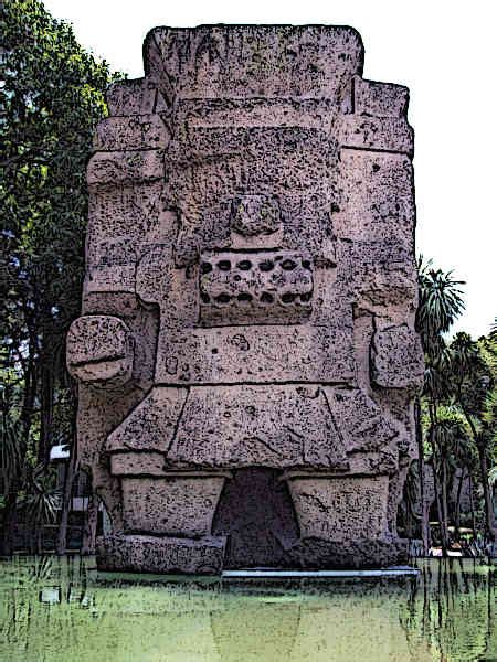 Tlaloc was envisioned for the most part as a benevolent deity, but he also was believed to possess a temperamental and irascible nature. Tlaloc-Aztec-Water-God-Stone-Statue Picture