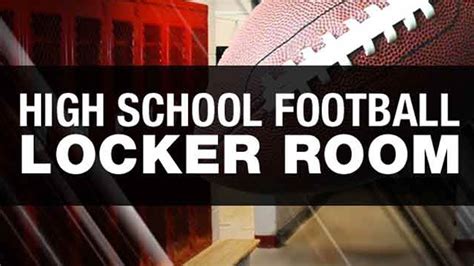 High School Football Locker Room Week 1