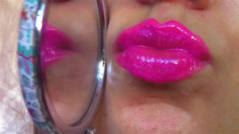 Glossy Pink Mesmer Lips Cute College Gal Going Naughty Clips4sale