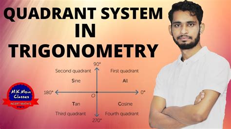 These are often numbered from 1st to 4th and. HOW TO LEARN QUADRANT SYSTEM IN TRIGONOMETRY ? | QUADRANTS ...