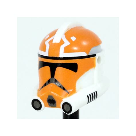 Lego Star Wars Clone Army Customs Phase 2 332nd Trooper Orange Helmet