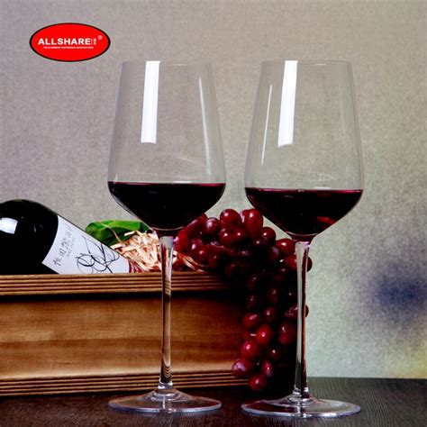 Free Shipping High Quality Best Price Lead Free Crystal Red Wine Glass