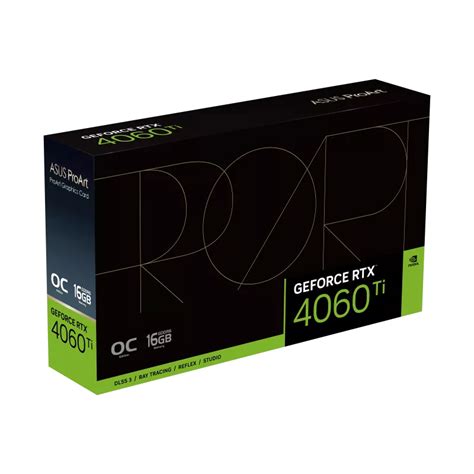 Vga Asus Proart Geforce Rtx 4060 Ti Oc Edition 16gb Chính Hãng Gearvncom