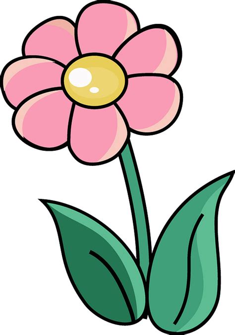 Pink Flower Clipart Free Download Transparent Png Creazilla