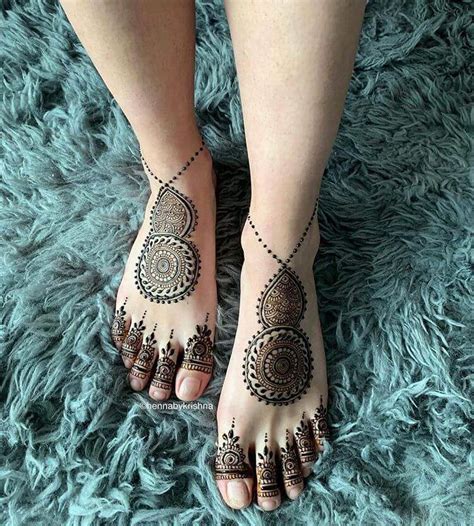 Bridal Feet Mehendi Designs That You Must Bookmark Right Away