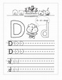 26 Learner-Friendly Letter D Worksheets | KittyBabyLove.com