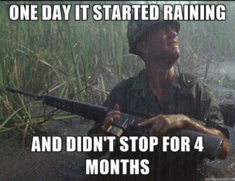Discover and share forrest gump quotes. Pin by Venus Hagar on Rain | Forrest gump quotes, Rain meme, Rain humor