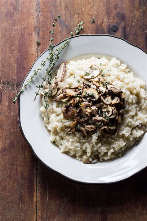 Baked Wild Mushroom Risotto The Clever Carrot Recipe Food Savoury Food Vegetarian Recipes