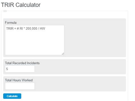 Trir Calculator Calculator Academy