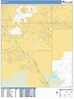 Chino California Wall Map (Basic Style) by MarketMAPS - MapSales